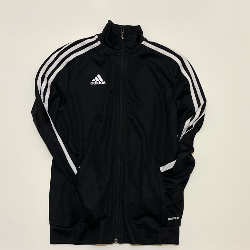 Adidas track top full zip kids medium